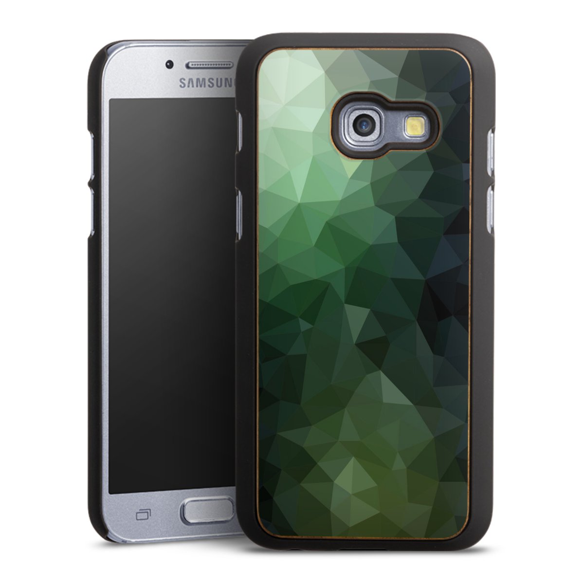 Polygonal Mosaic Green