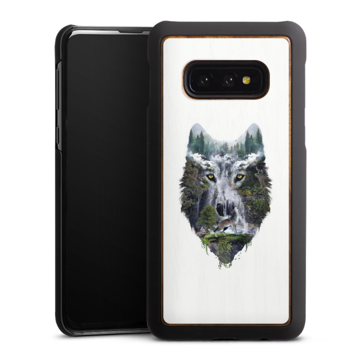 Wolf im Wald