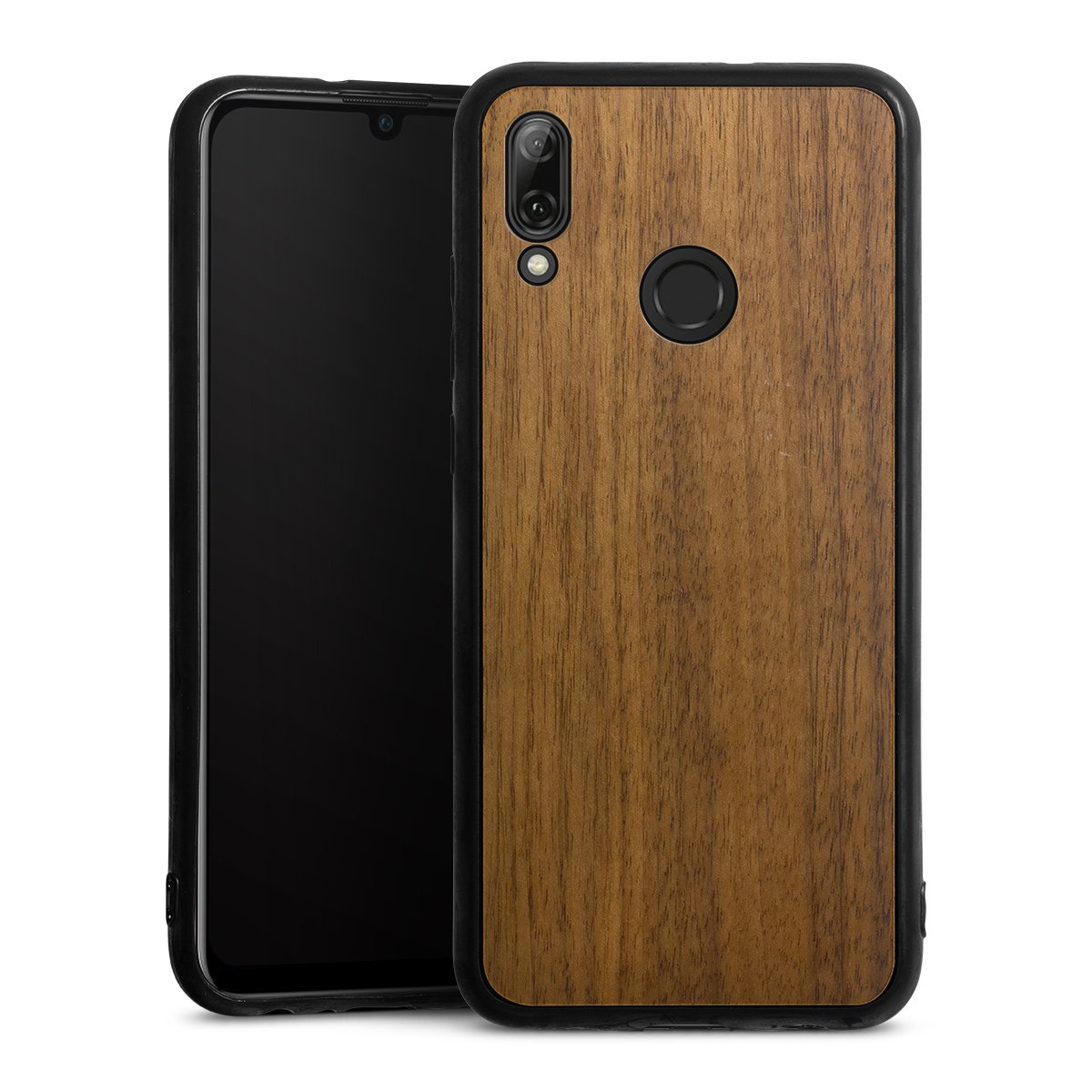 Wooden Hard Case pour Huawei P Smart (2019)