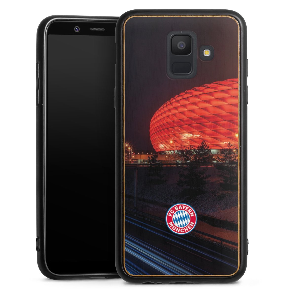 Allianz Arena bei Nacht FCB