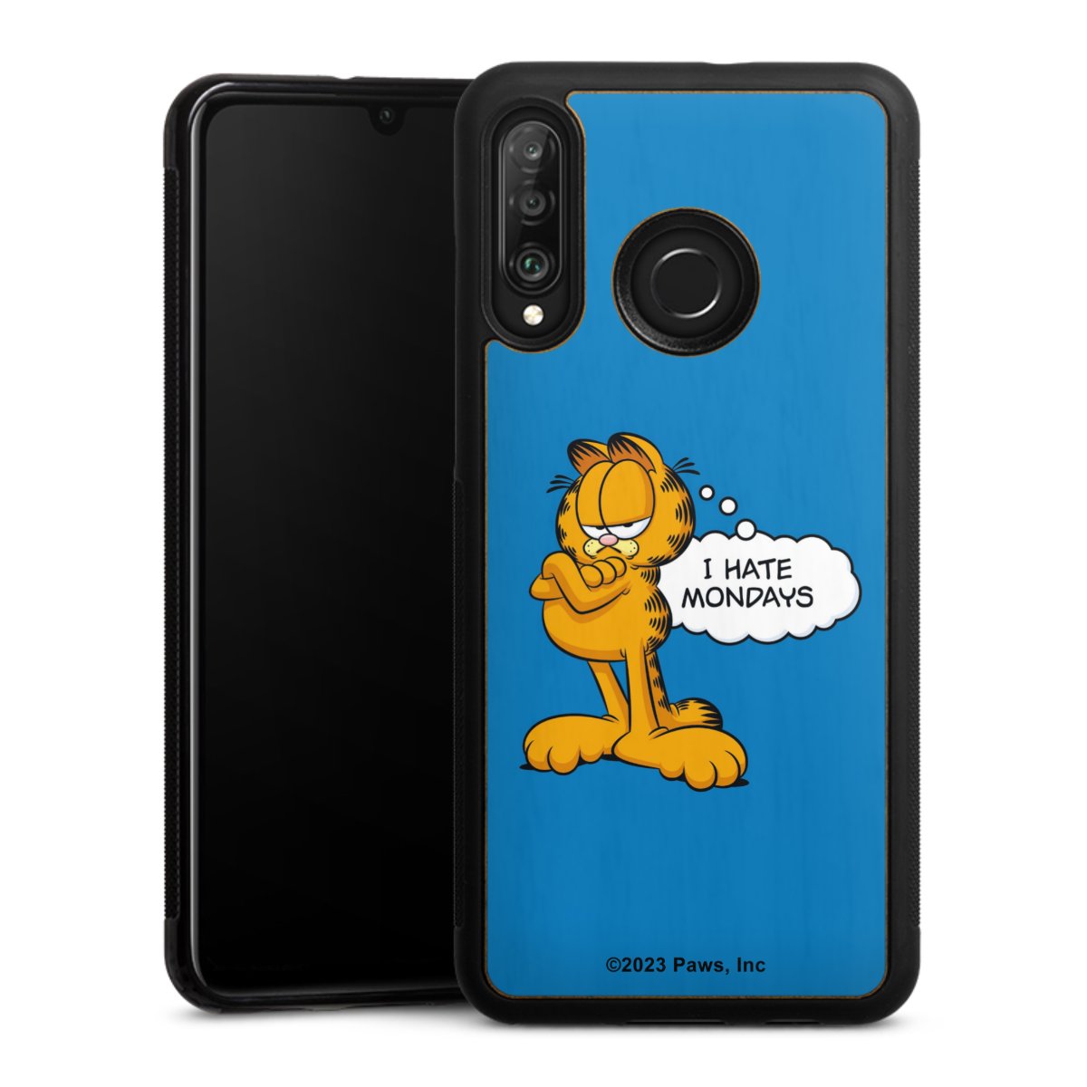 Garfield Ik haat maandagen blauw