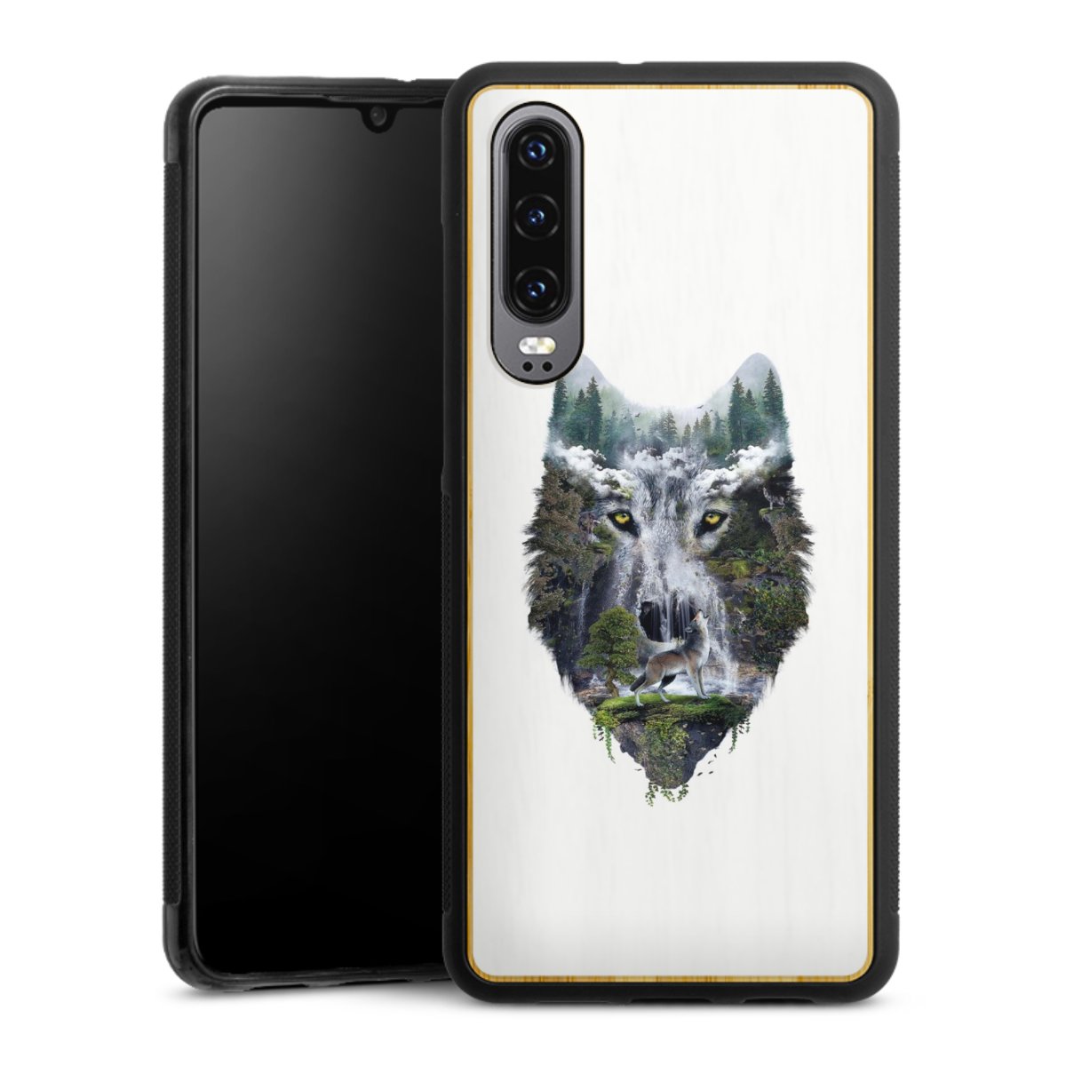 Wolf im Wald