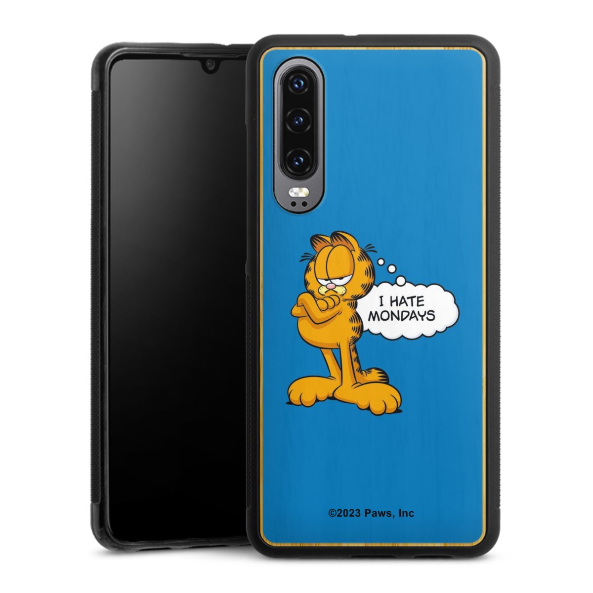 Garfield I Hate Mondays Blau