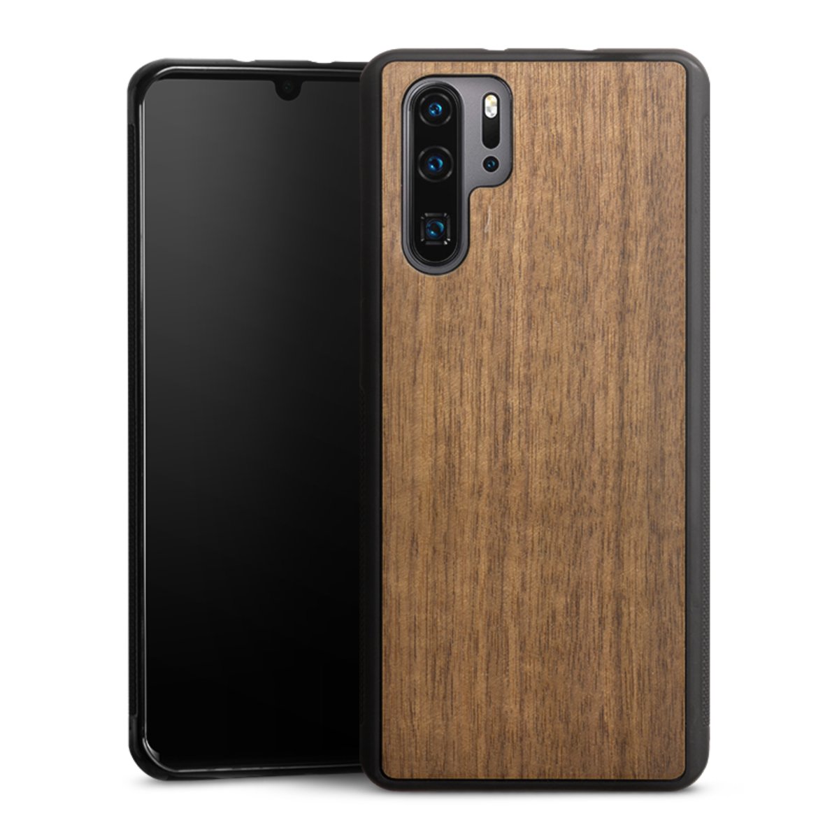 Wooden Hard Case pour Huawei P30 Pro New Edition