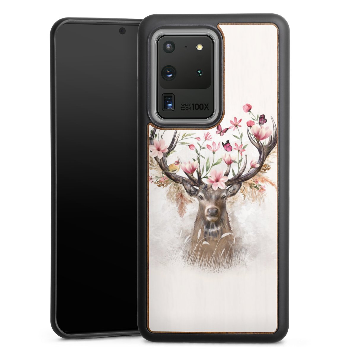 Hirsch Blumen Geweih
