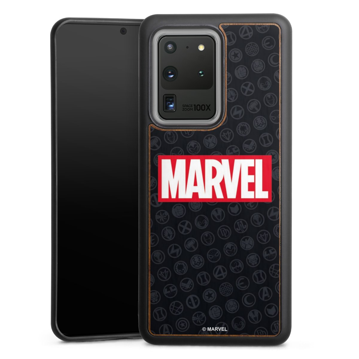 Marvel Logo Black Red 