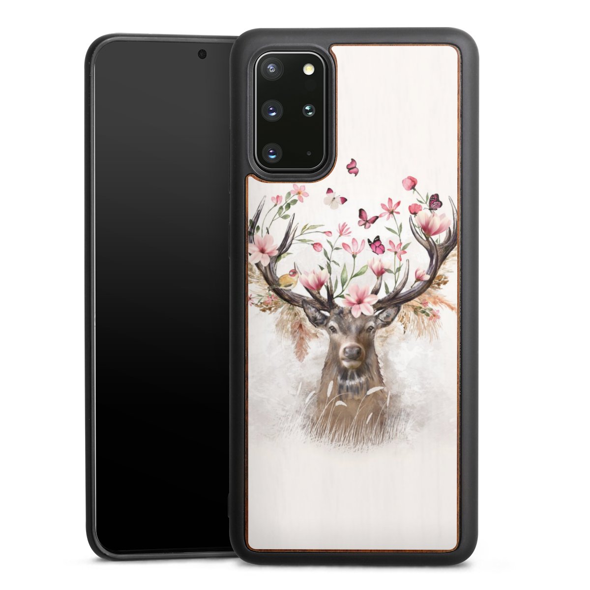 Hirsch Blumen Geweih