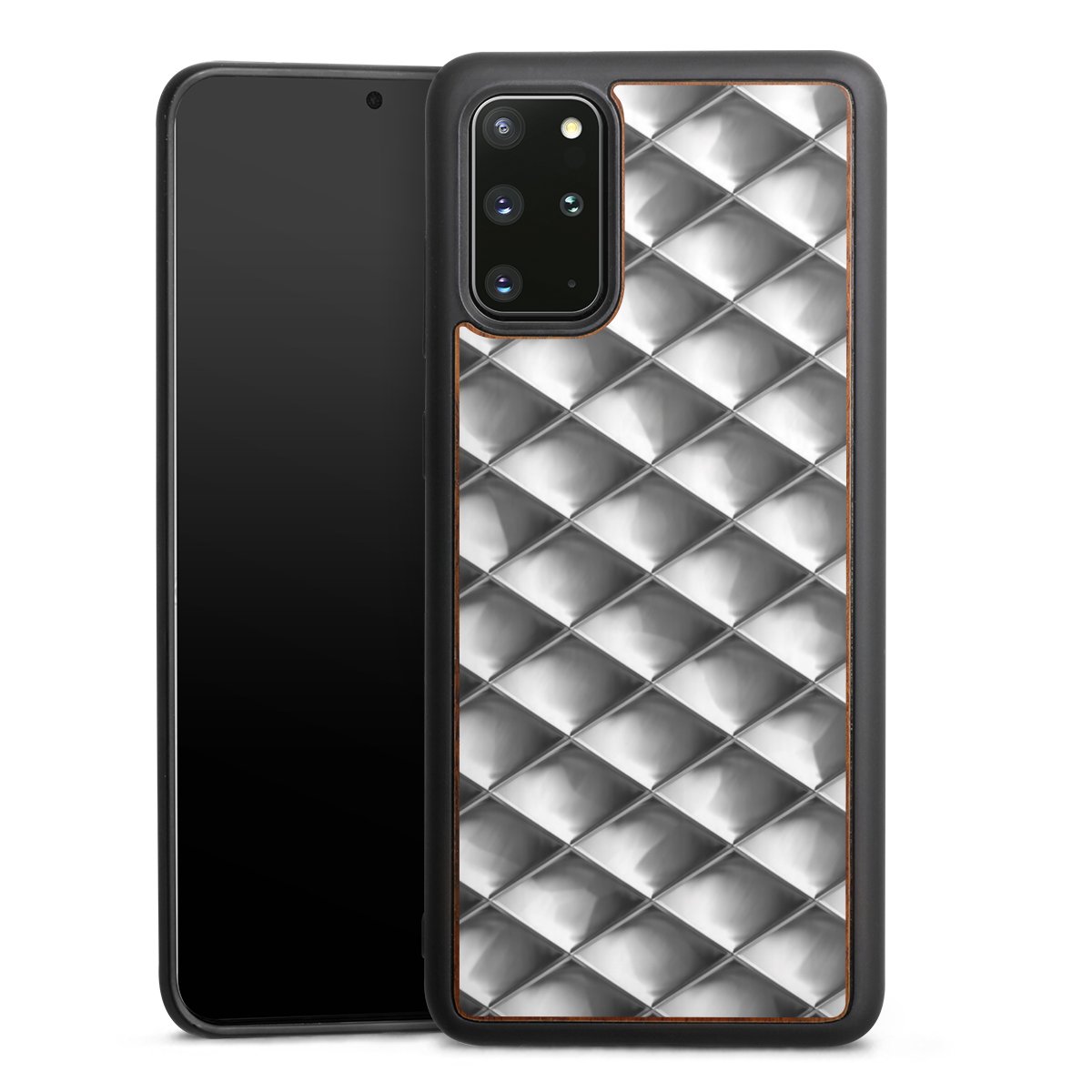 Glamour Silver Squares