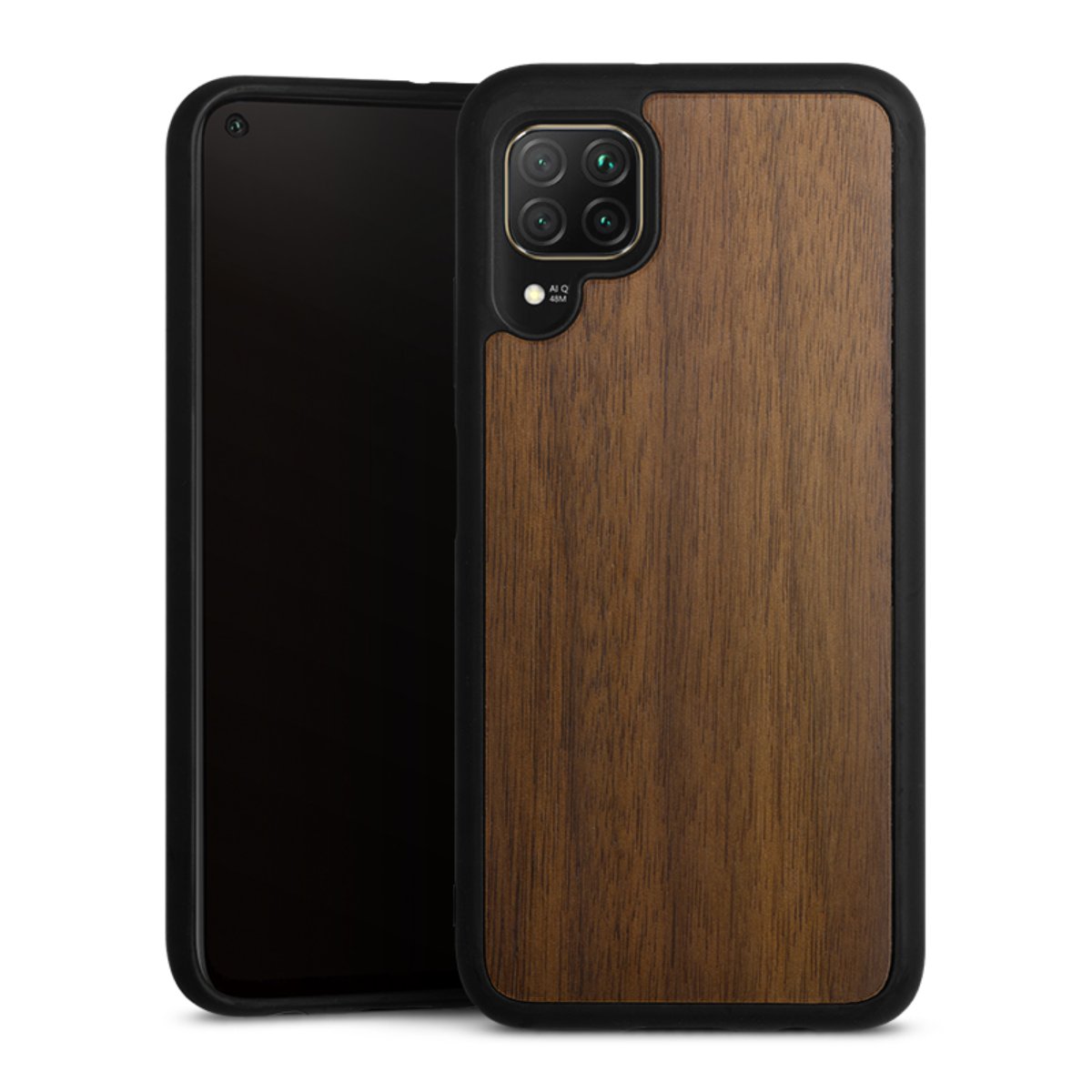 Wooden Hard Case per Huawei P40 Lite