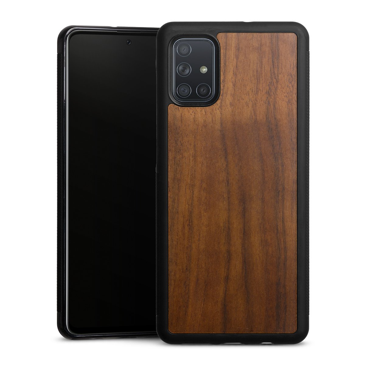 Wooden Hard Case per Samsung Galaxy A71