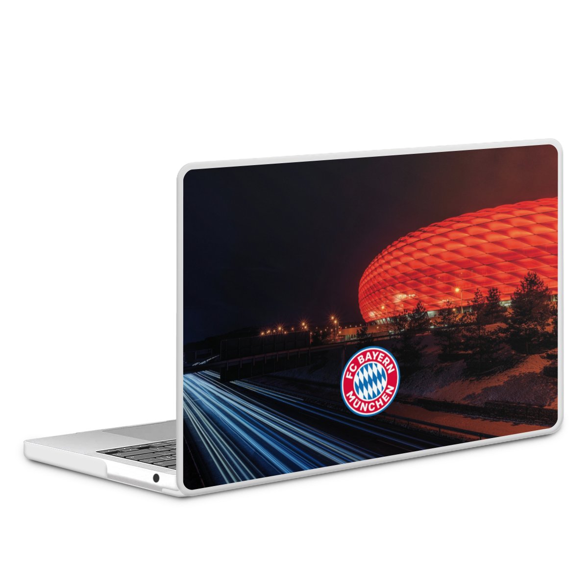 Allianz Arena bei Nacht FCB