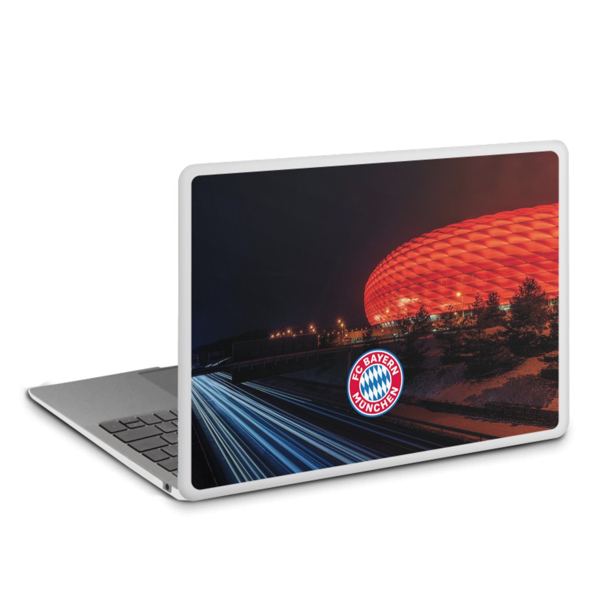 Allianz Arena bei Nacht FCB