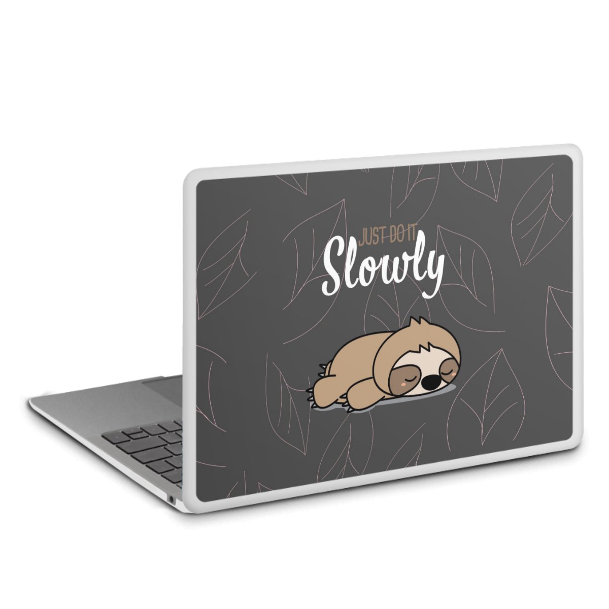 Just Do It Slowly Sloth Grey