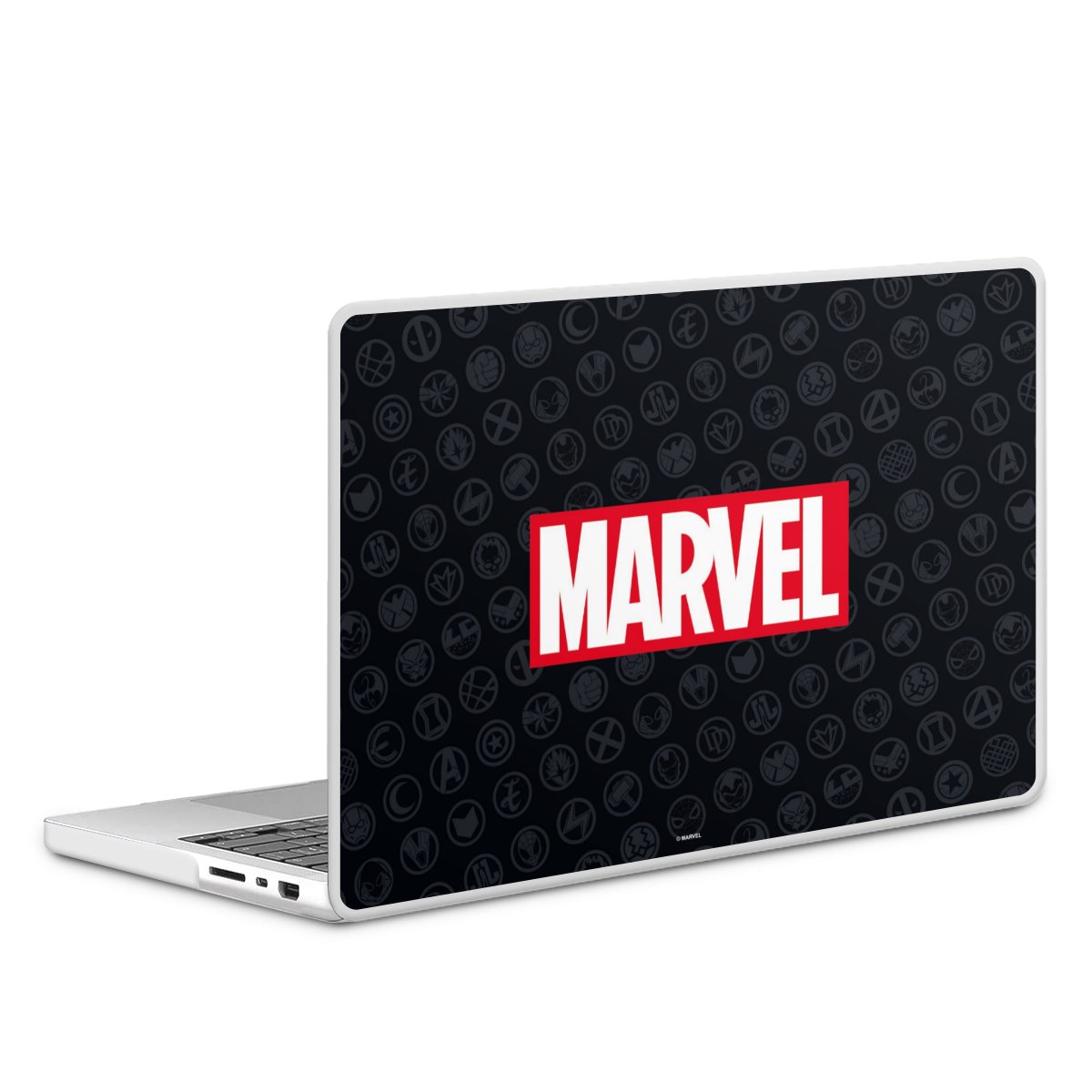 Marvel Logo Black Red 