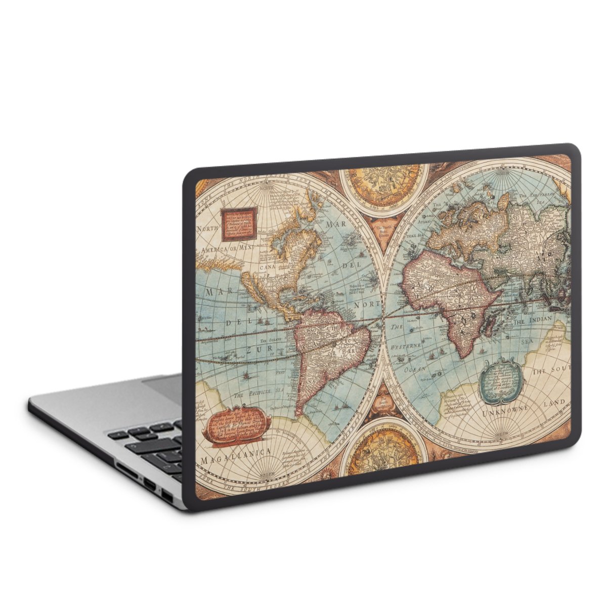 Mappa del mondo vintage