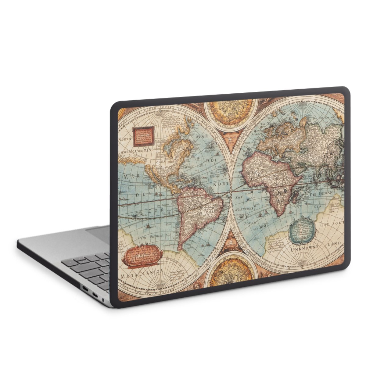 Mappa del mondo vintage