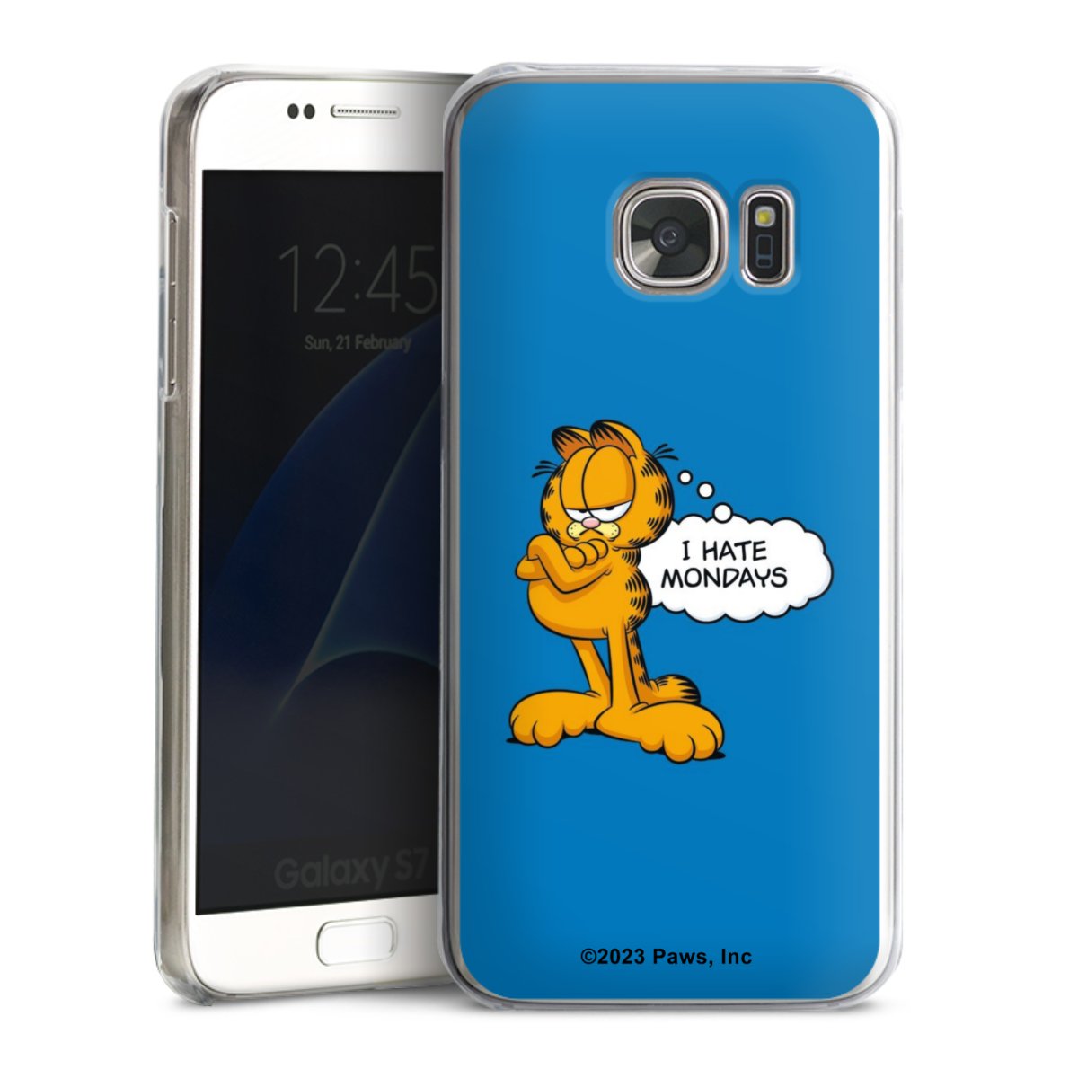 Garfield Je déteste les lundis Bleu