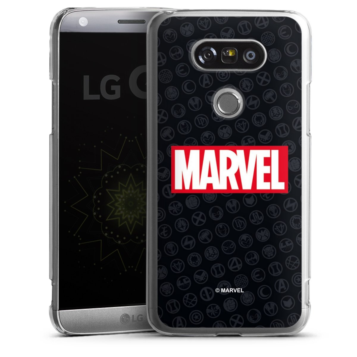 Marvel Logo Black Red 