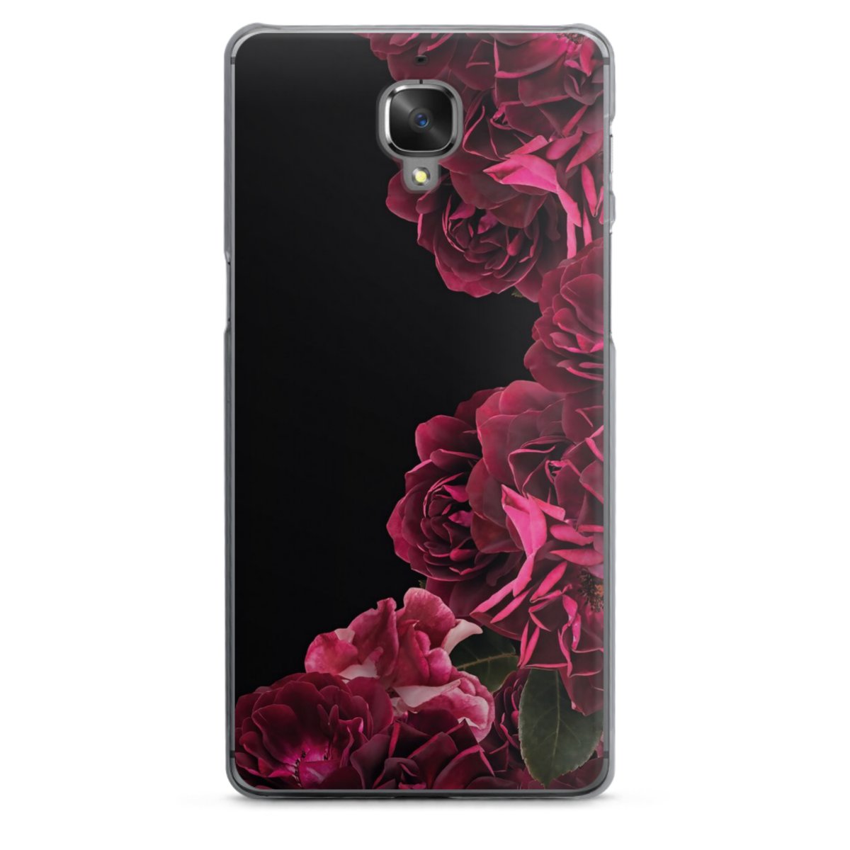 Rose vintage su nero