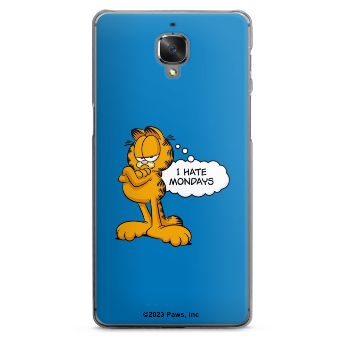 Garfield Je déteste les lundis Bleu