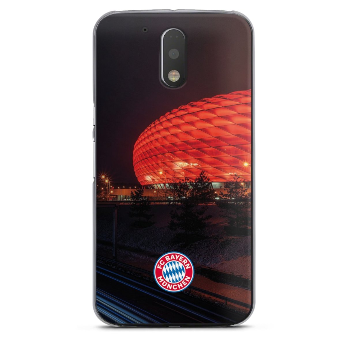 Allianz Arena bei Nacht FCB