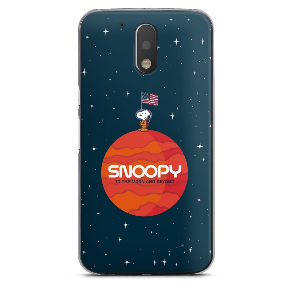 Snoopy viaggiatore spaziale Orange