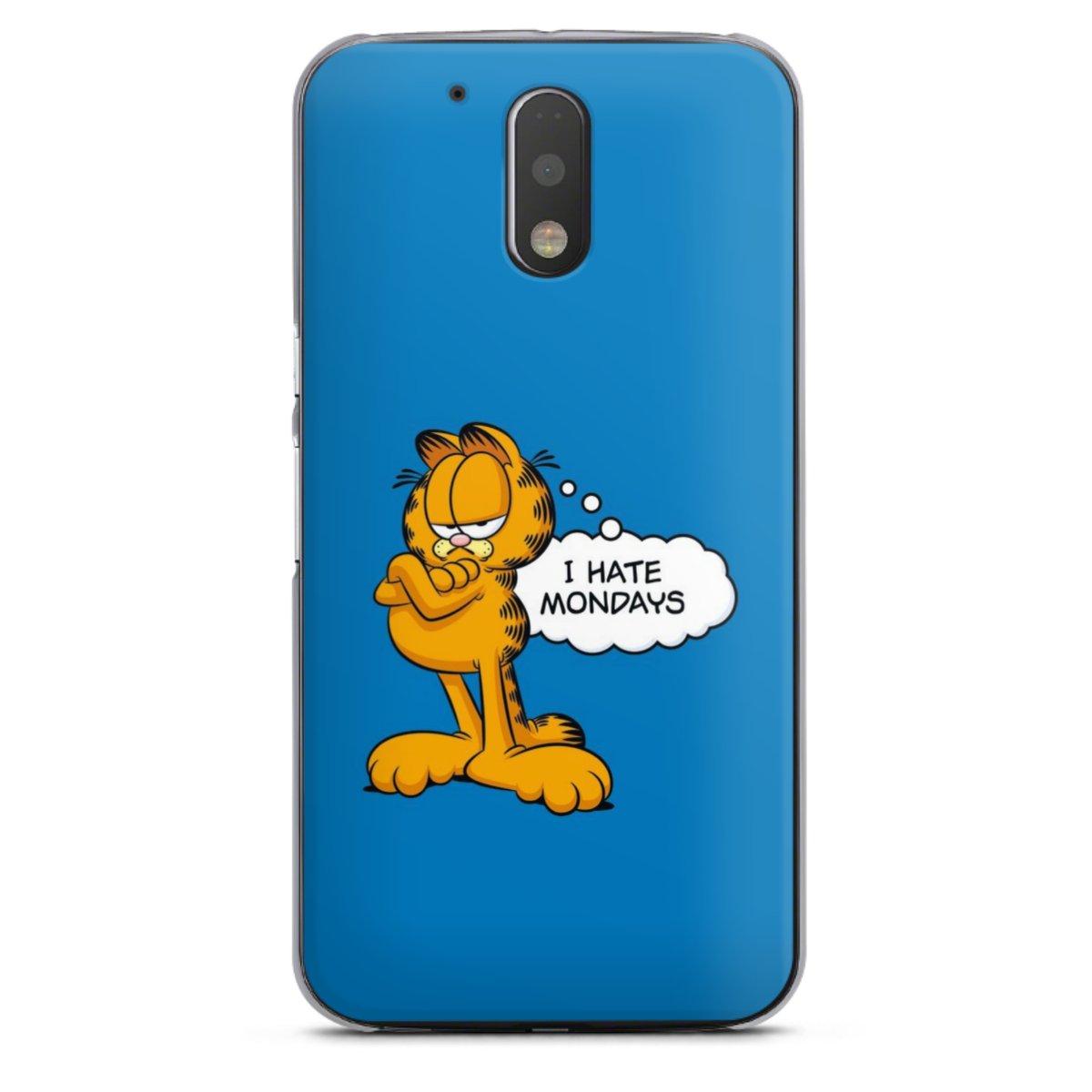 Garfield Ik haat maandagen blauw