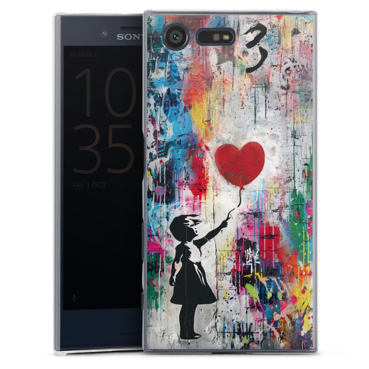 Balloon Girl Colorful