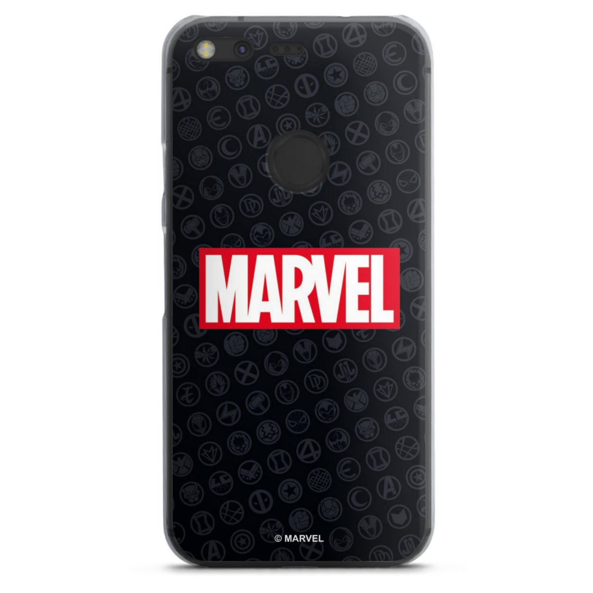 Marvel Logo Black Red 