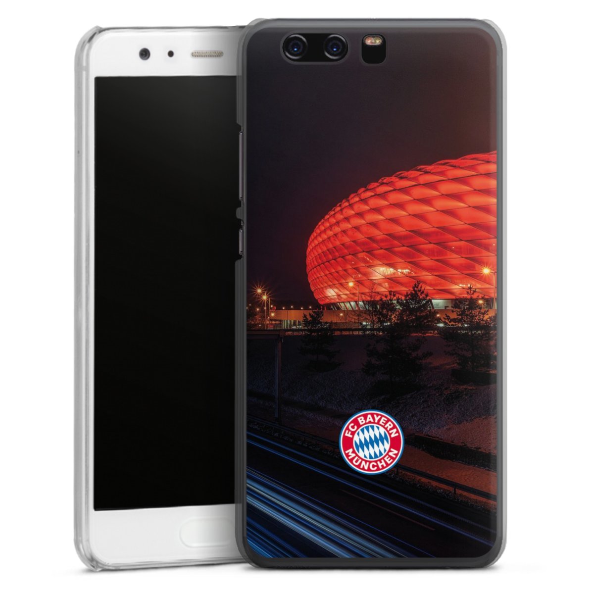 Allianz Arena bei Nacht FCB