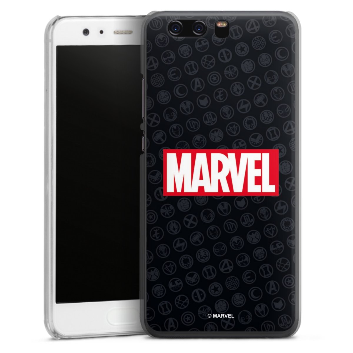 Marvel Logo Zwart Rood