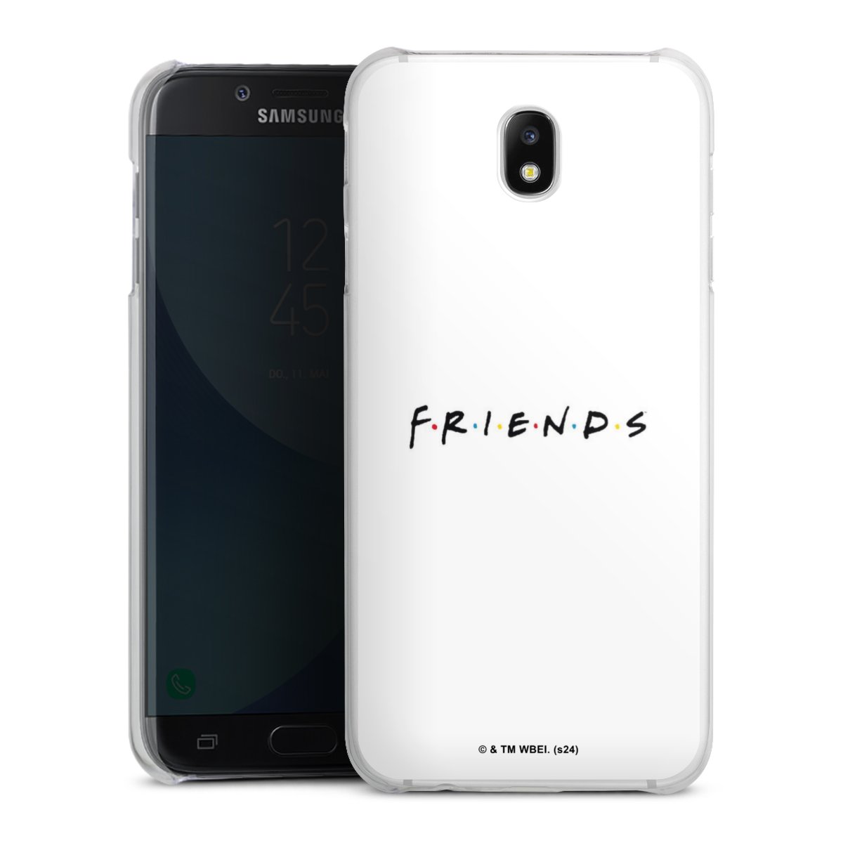 Friends Logo Black On White