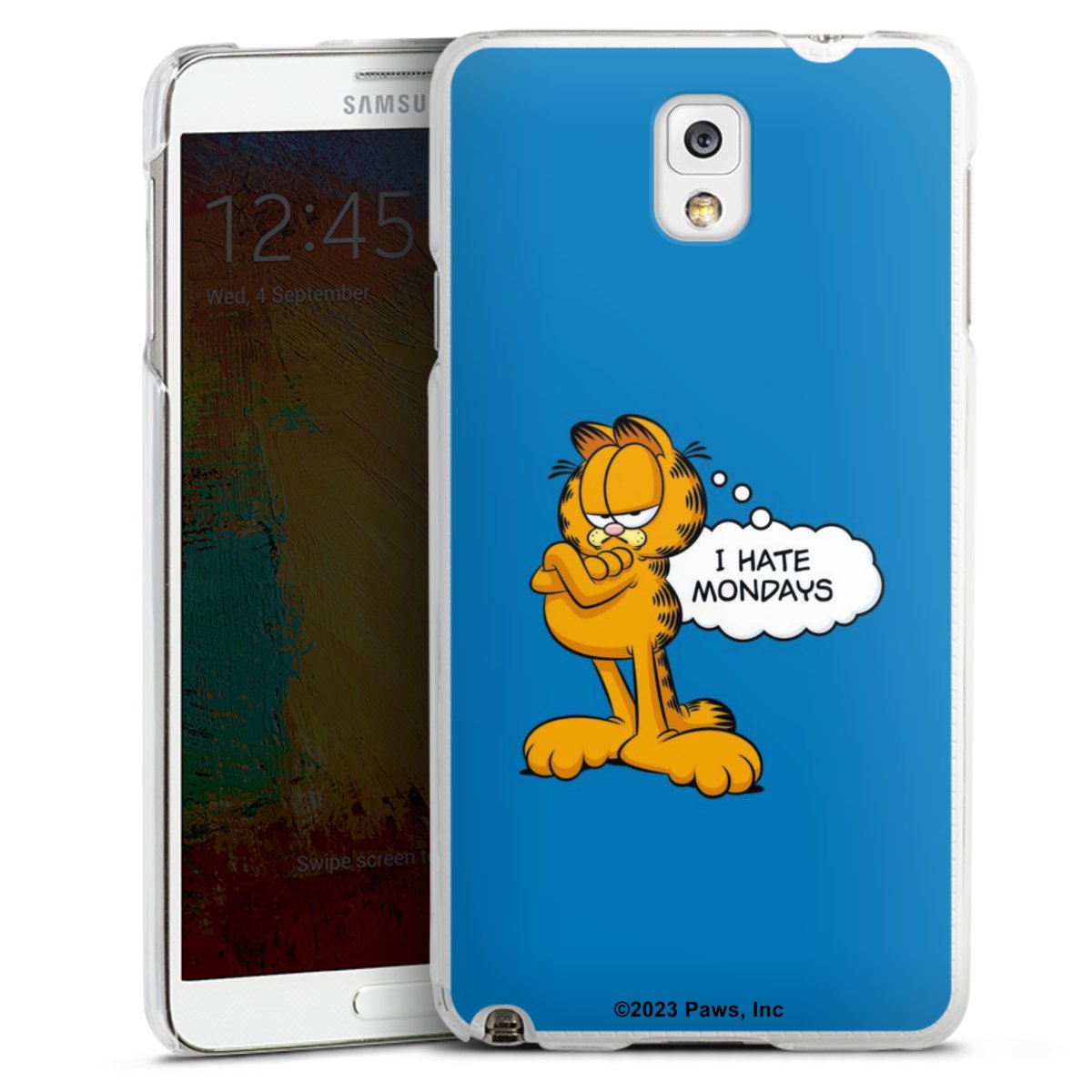 Garfield Je déteste les lundis Bleu