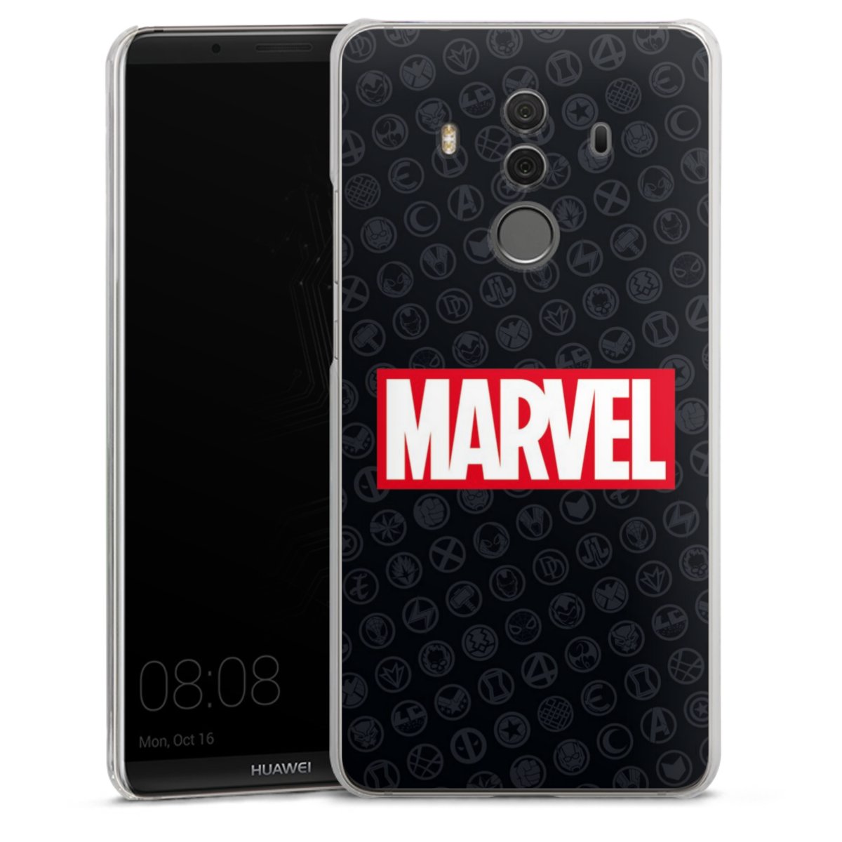 Marvel Logo Black Red 