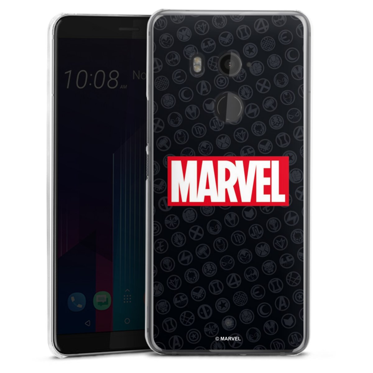 Marvel Logo Black Red 