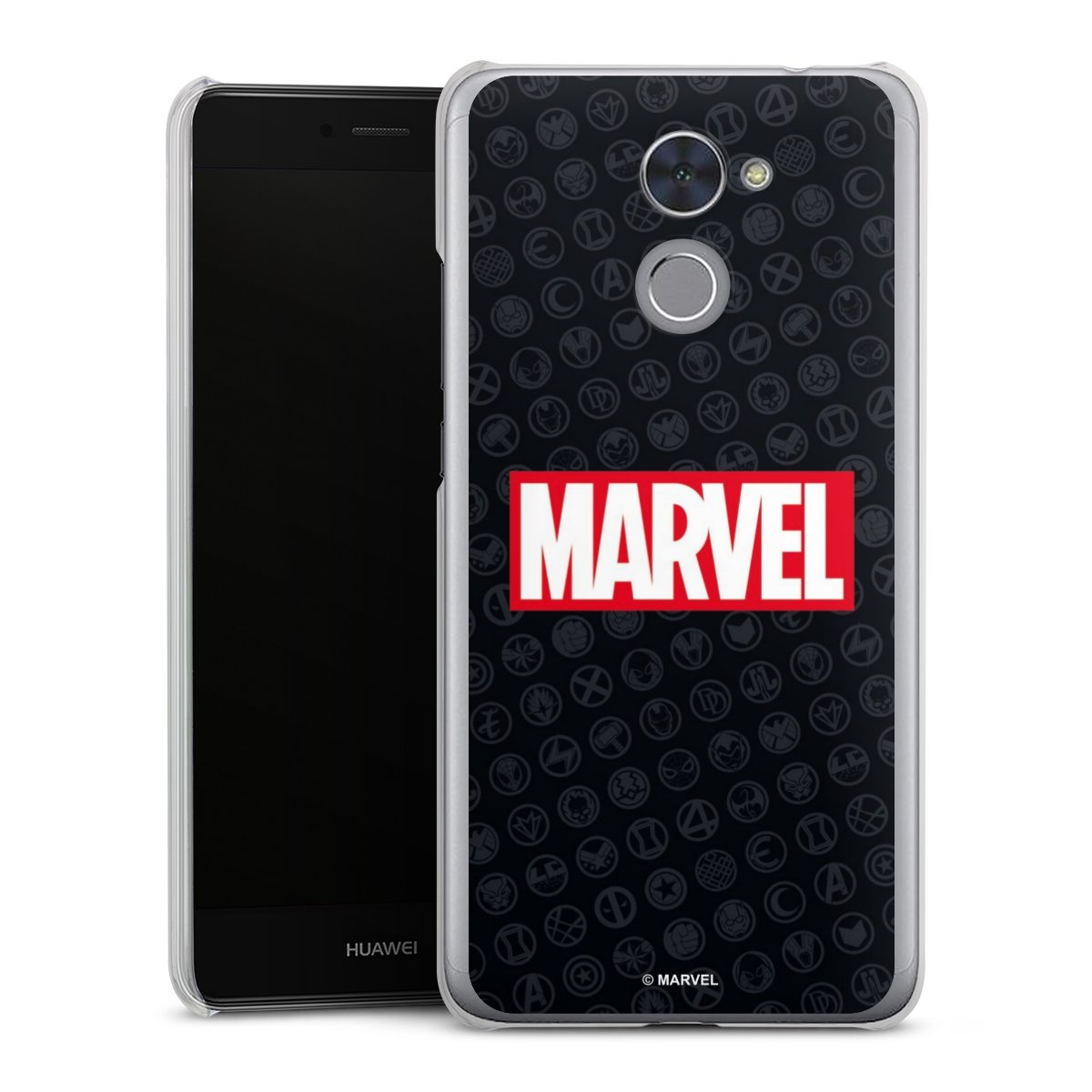 Marvel Logo Black Red 