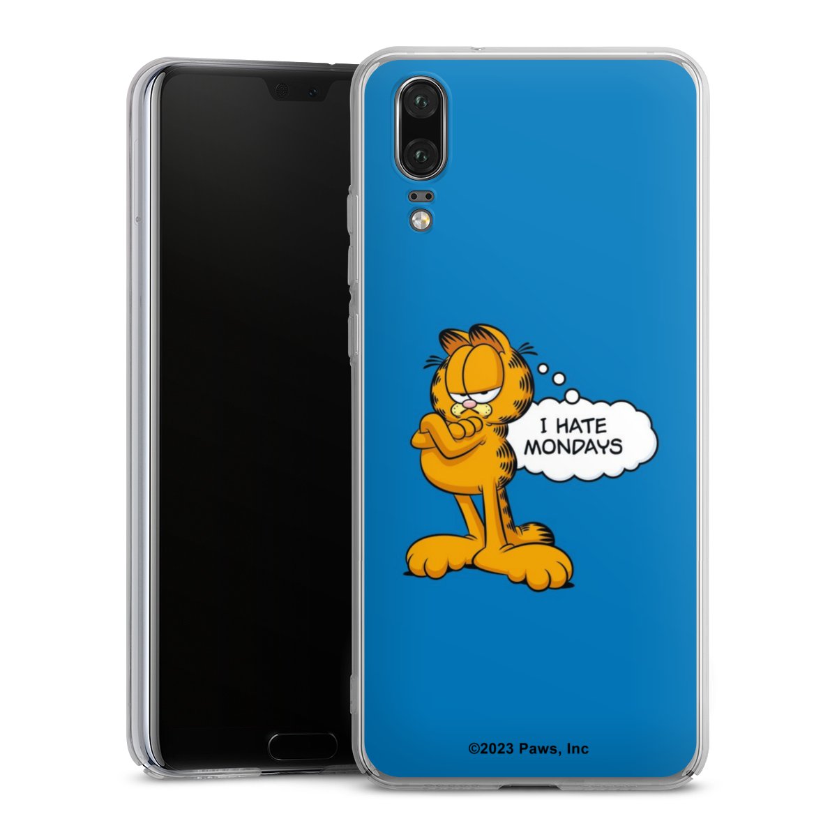 Garfield Ik haat maandagen blauw