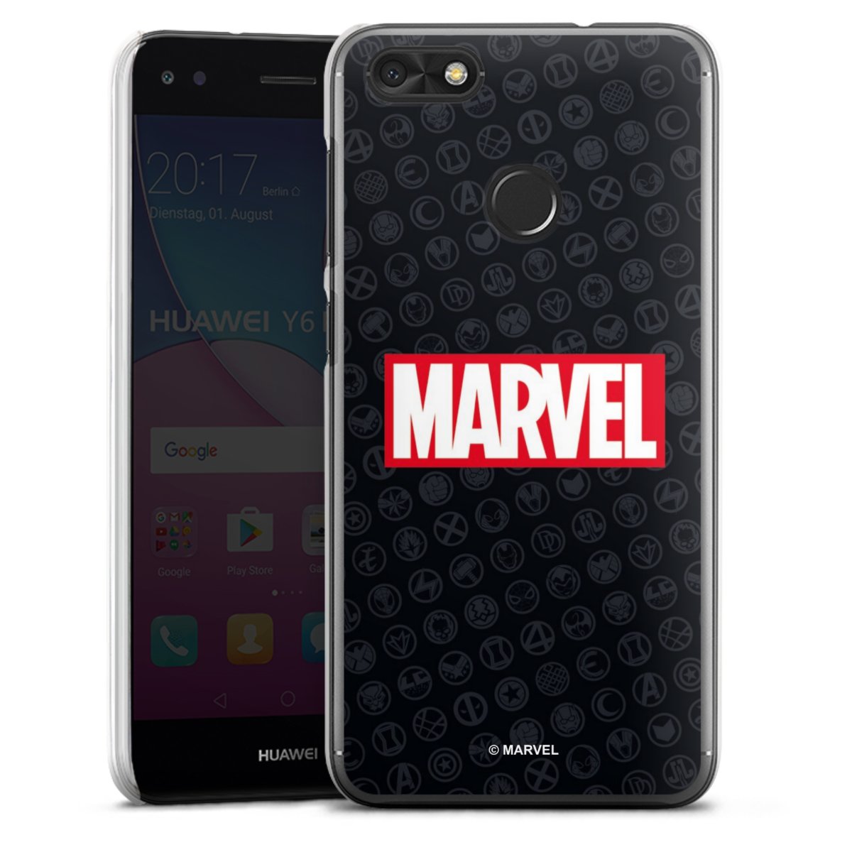 Marvel Logo Black Red 