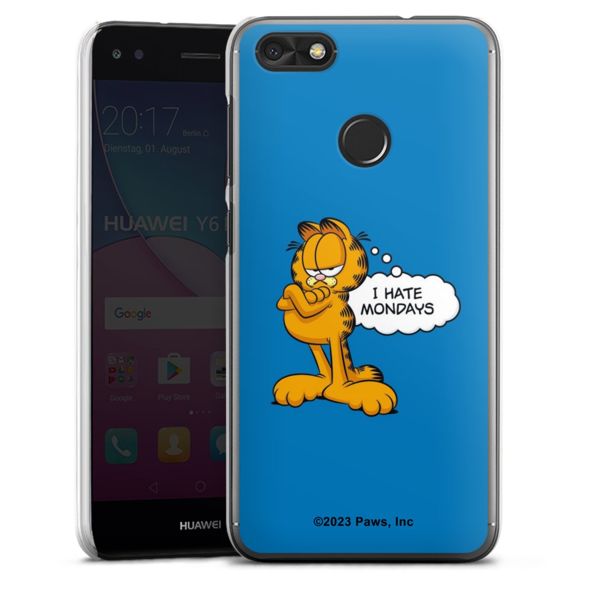 Garfield Je déteste les lundis Bleu