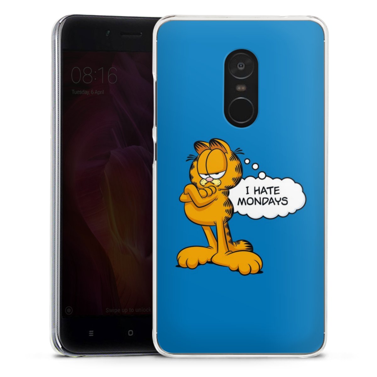 Garfield Je déteste les lundis Bleu