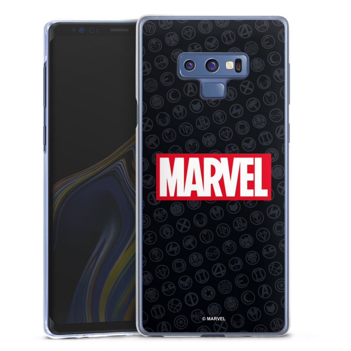 Marvel Logo Black Red 