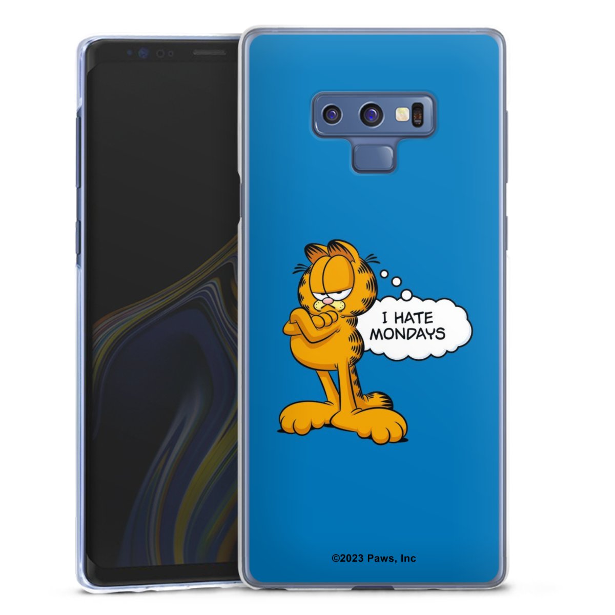 Garfield Je déteste les lundis Bleu