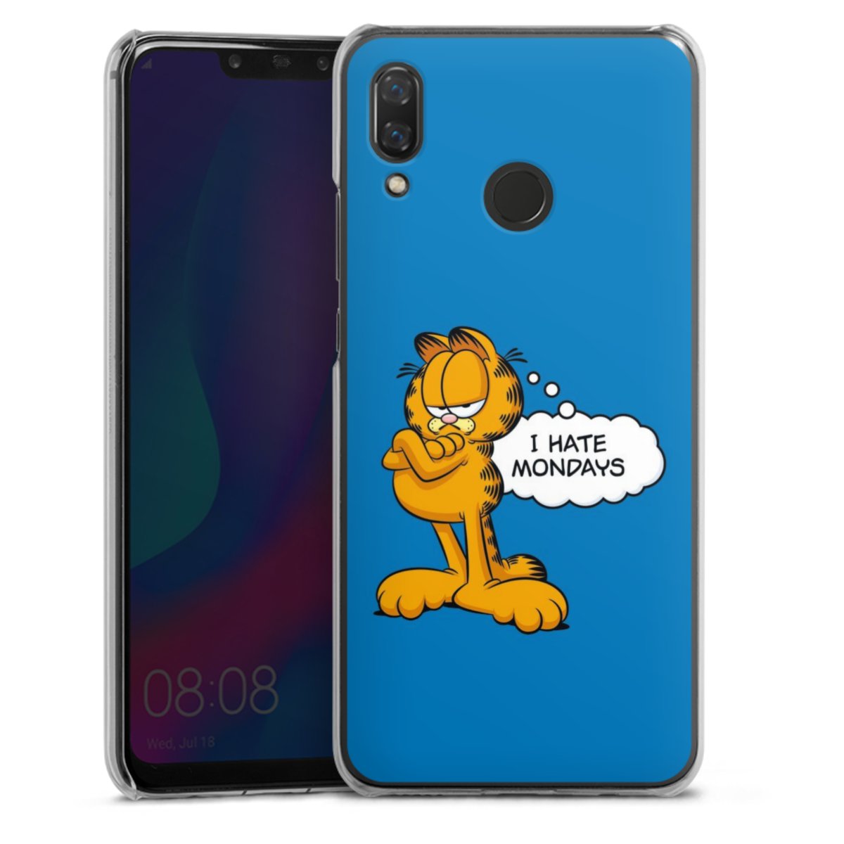 Garfield Je déteste les lundis Bleu