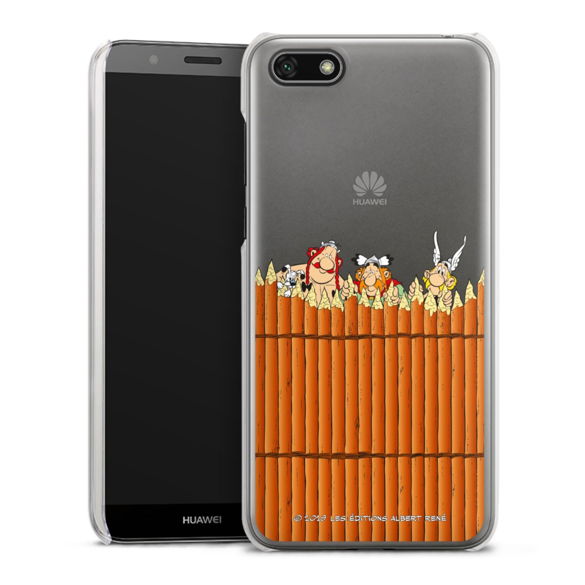 Gaulois Derrière Palissade Transparent