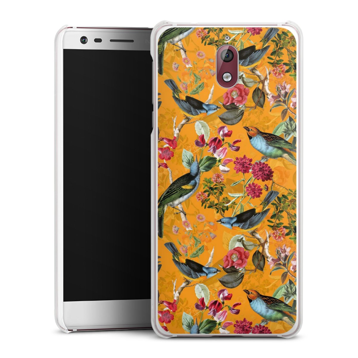 Vogels Bloemen Behang