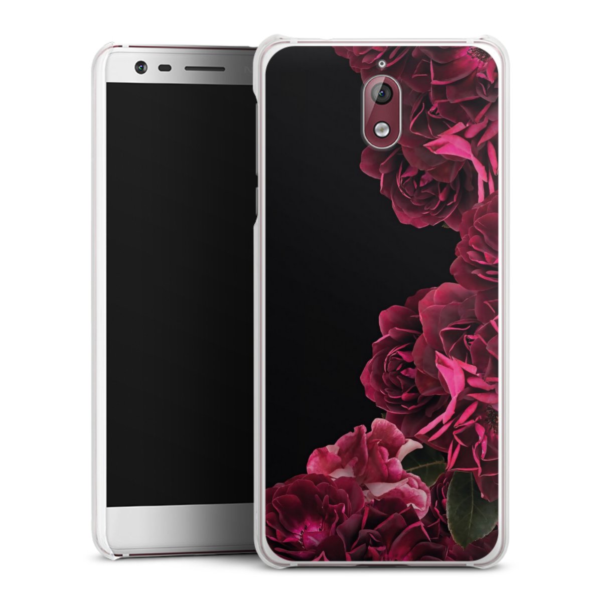 Rose vintage su nero