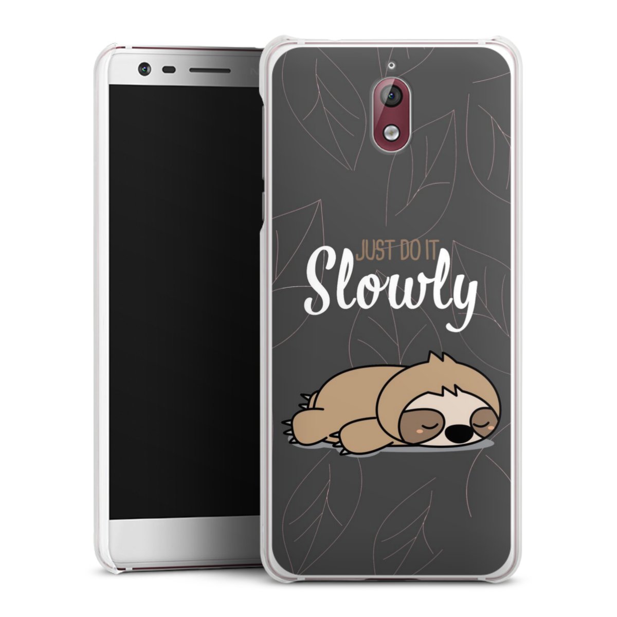 Just Do It Slowly Sloth Grey