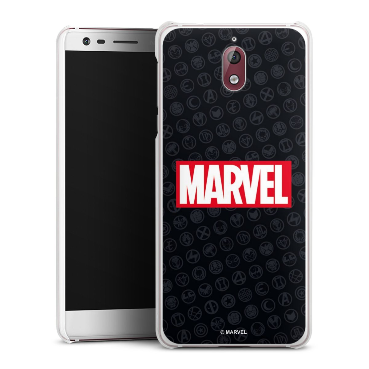 Marvel Logo Zwart Rood
