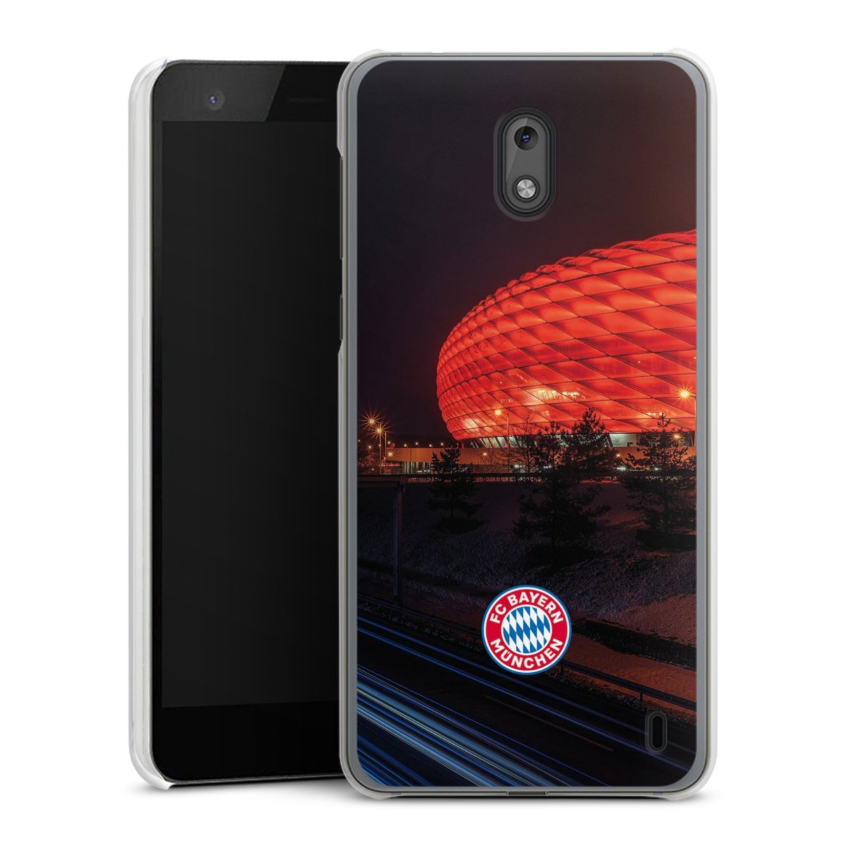 Allianz Arena bei Nacht FCB