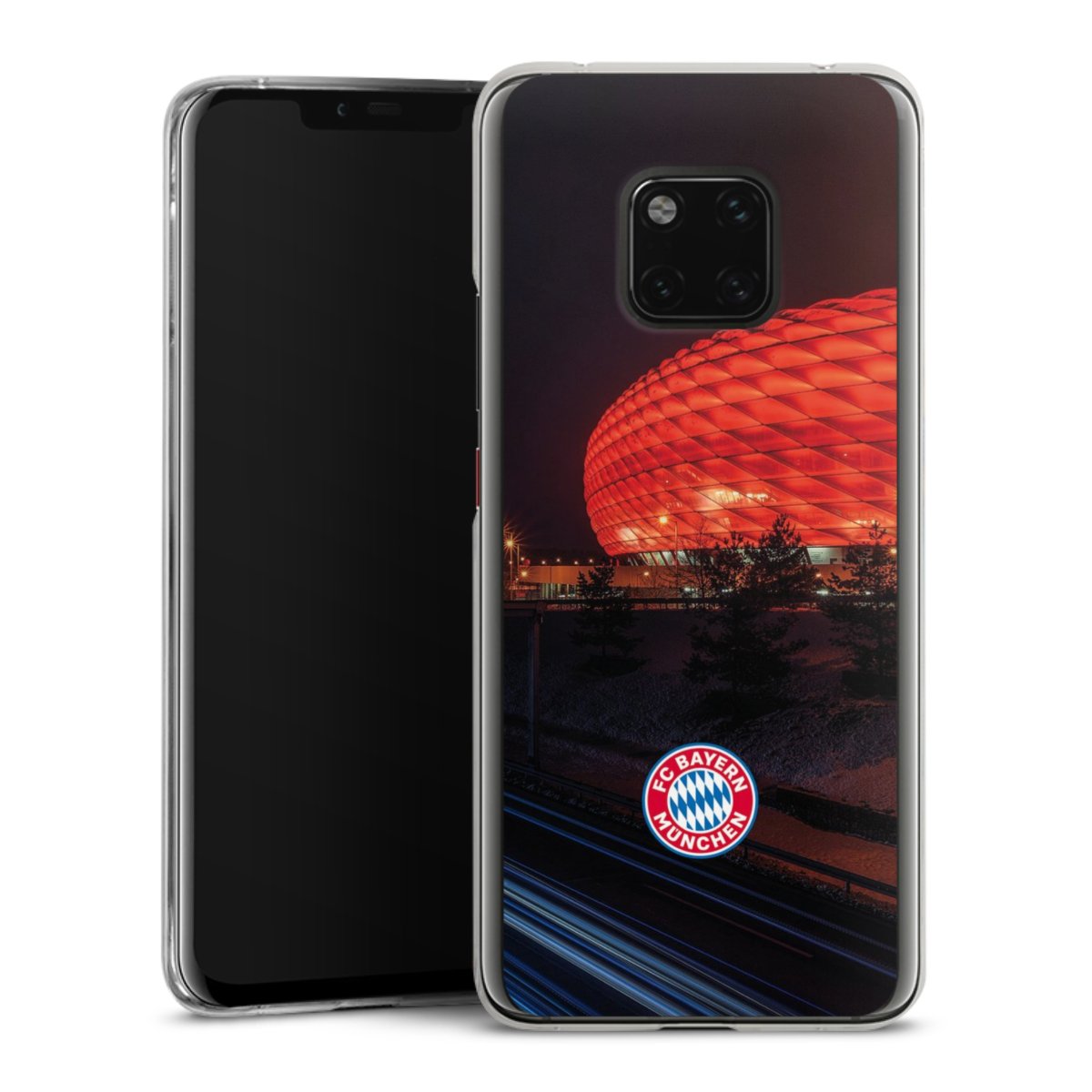 Allianz Arena bei Nacht FCB